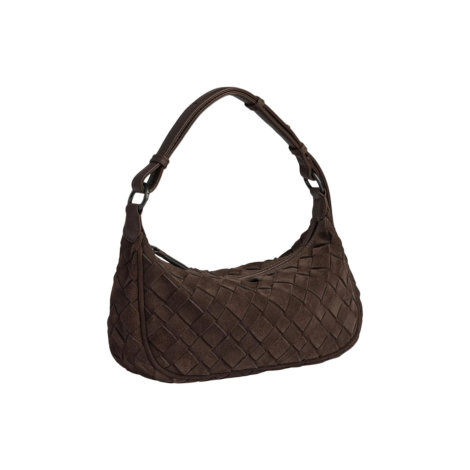 Mini MuseMBG Bag Sue. Weave, dark brown