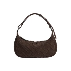 Mini MuseMBG Bag Sue. Weave, dark brown