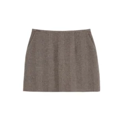Mini Skirt, herringbone