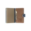 Miniwallet, indigo 3/sand