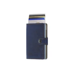 Miniwallet, indigo 5/titanium