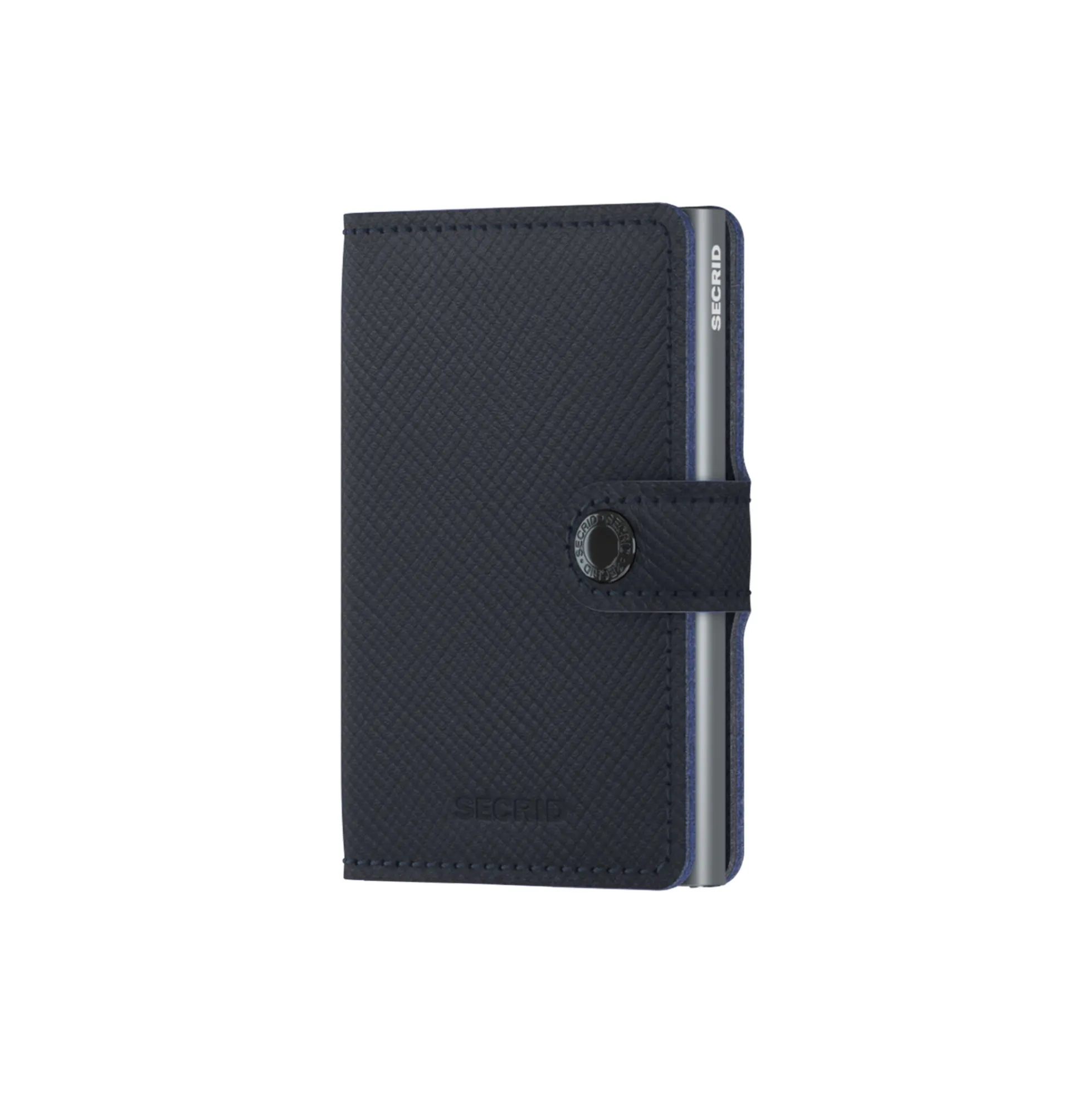 Miniwallet, saffiano navy