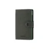 Miniwallet, twist green