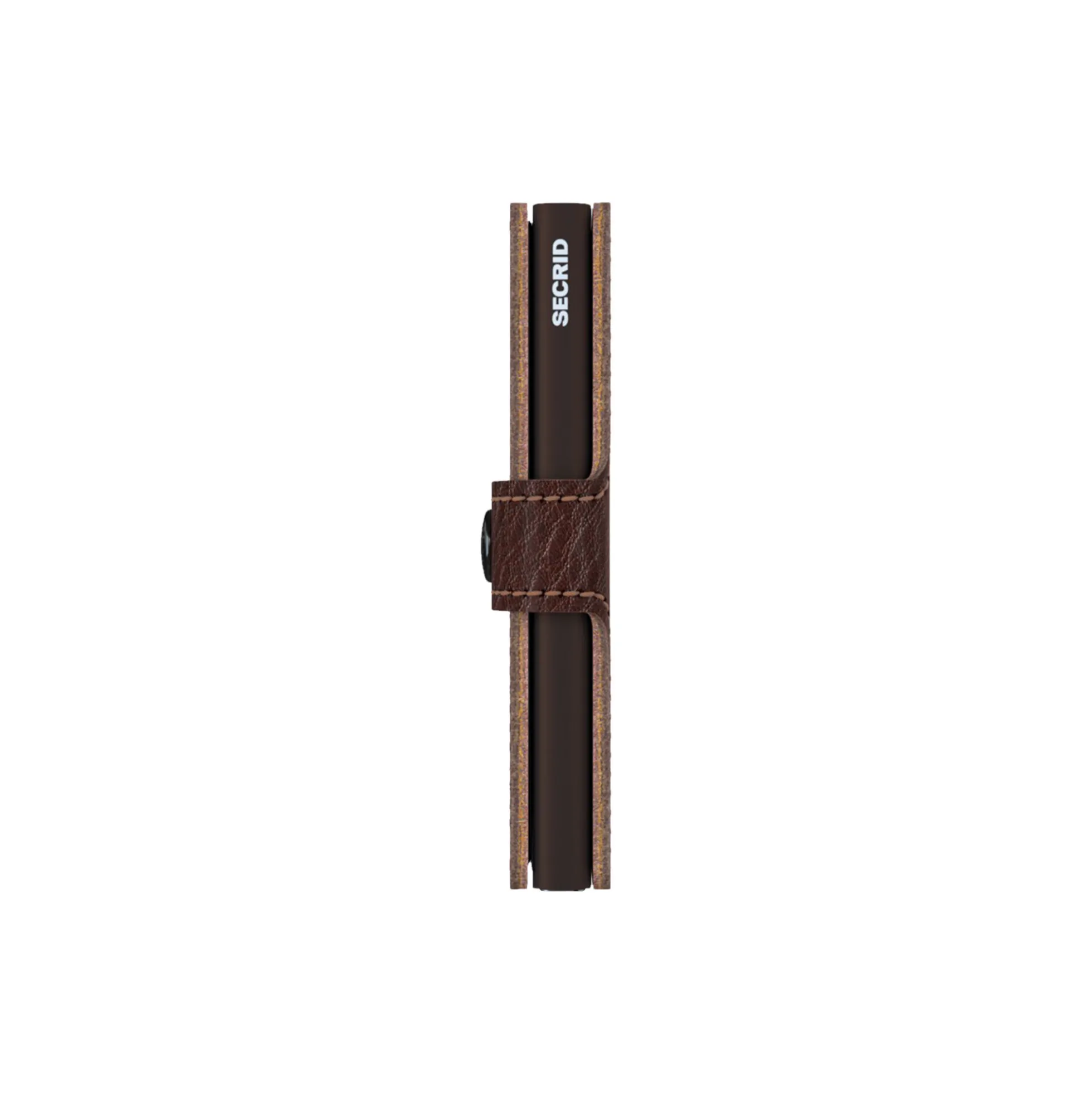 Miniwallet, vegetable tanned espresso/brown