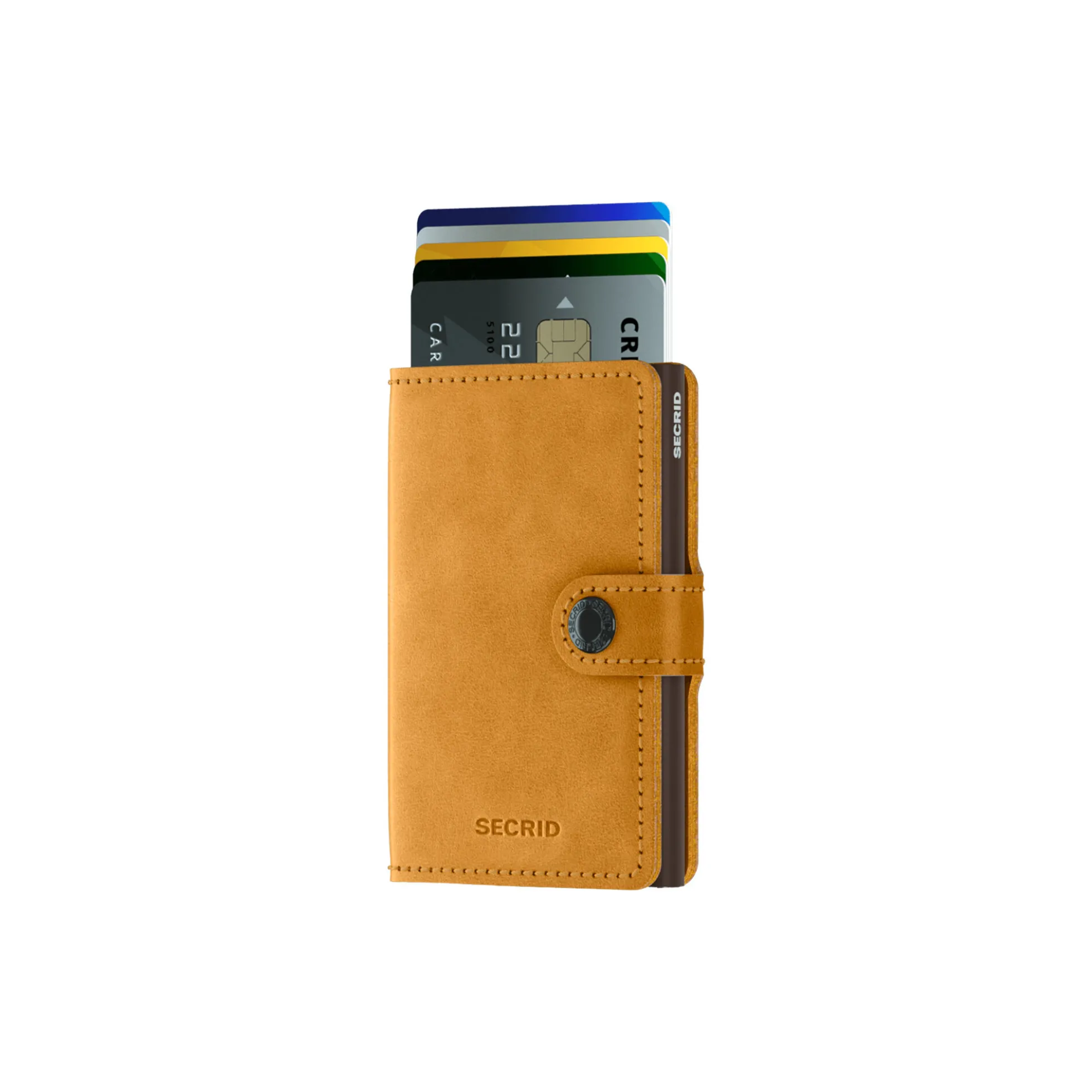 Miniwallet, vintage ochre