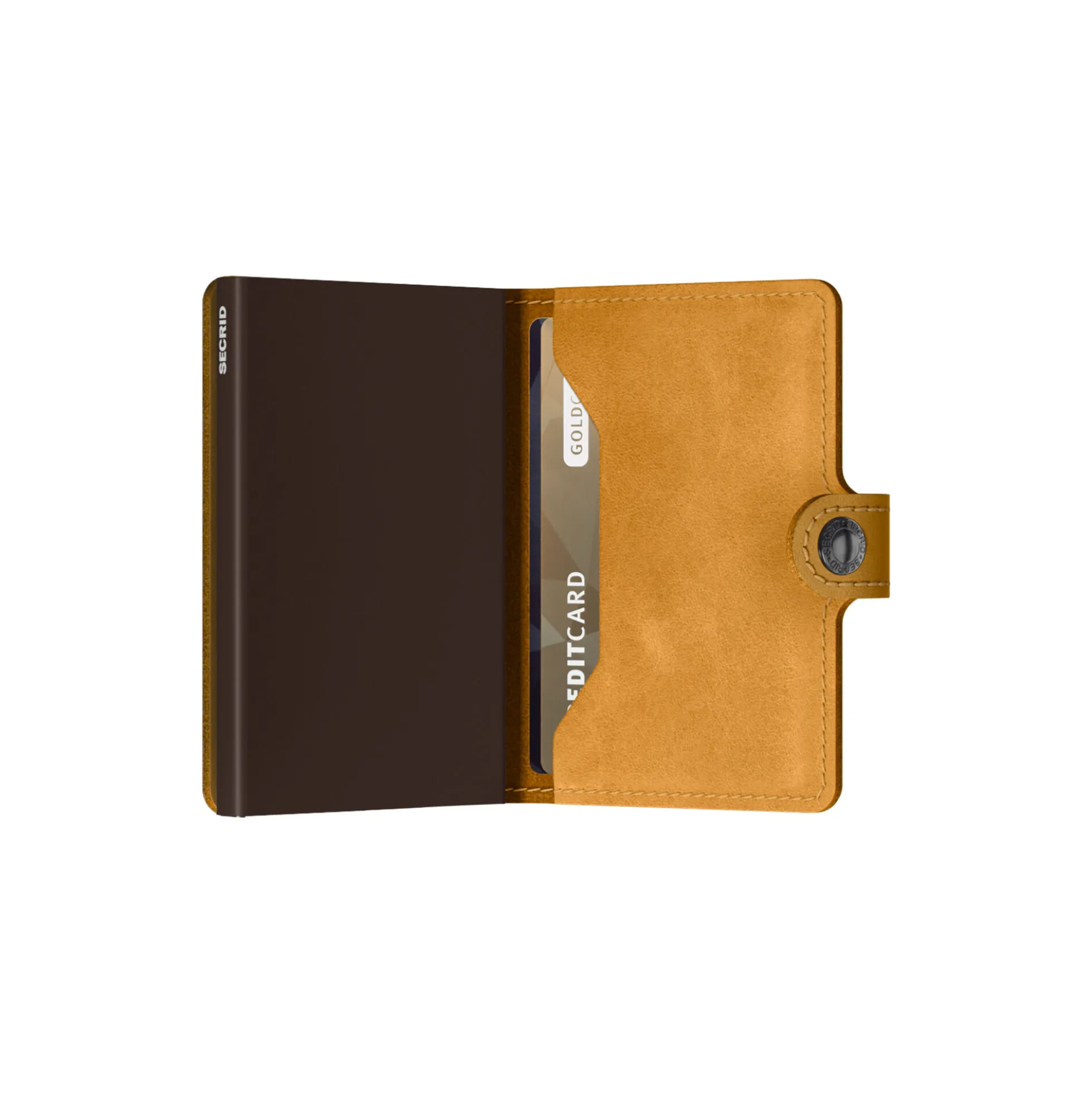 Miniwallet, vintage ochre