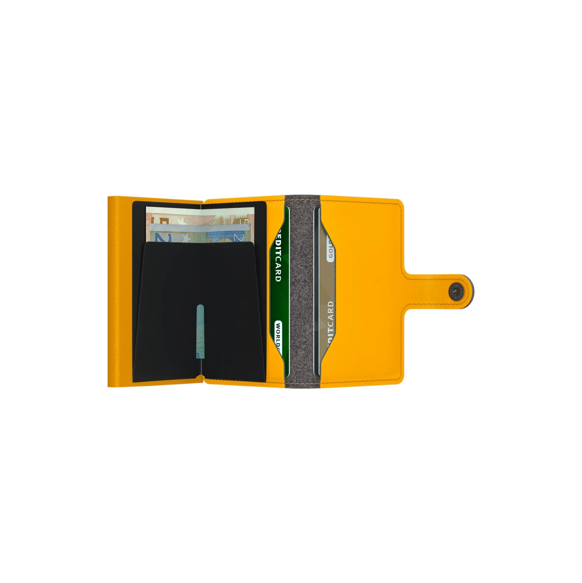 Miniwallet, yard powder ochre