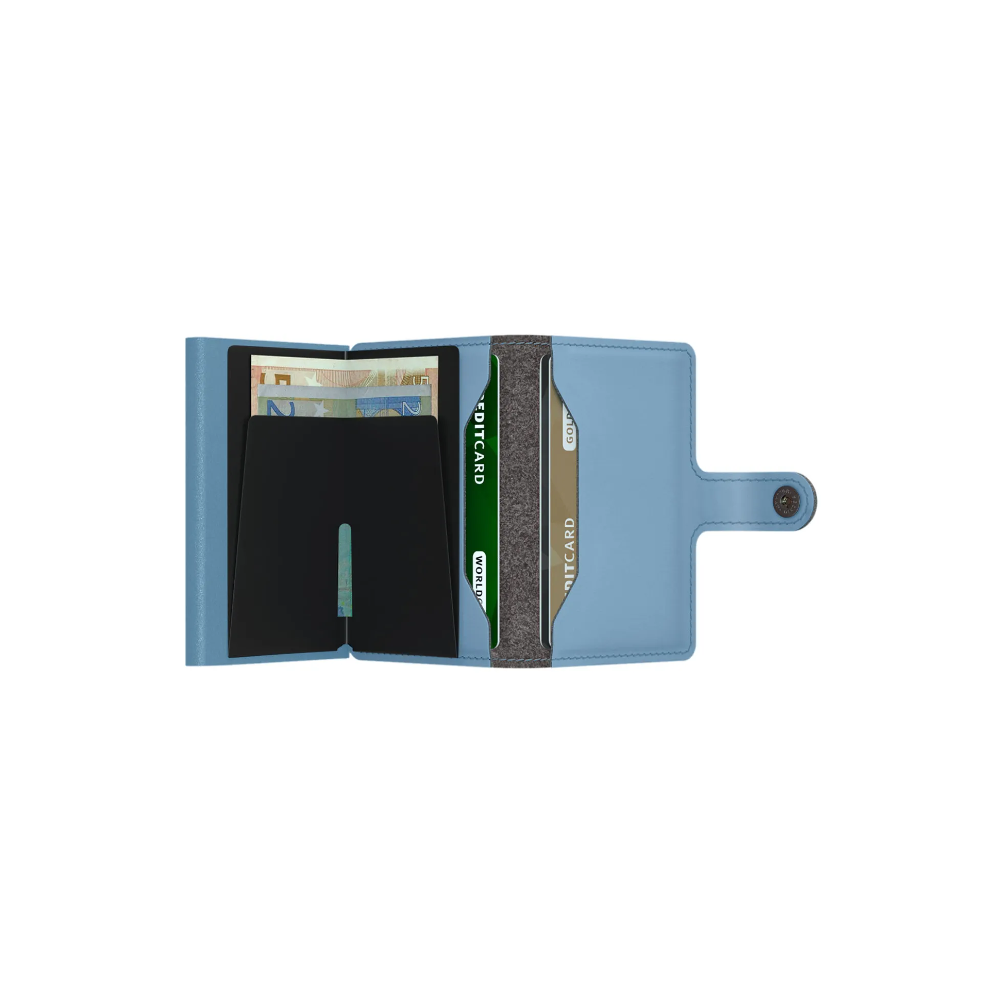 Miniwallet, yard powder sky blue