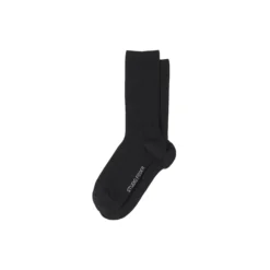 Minna bomuld sok, black