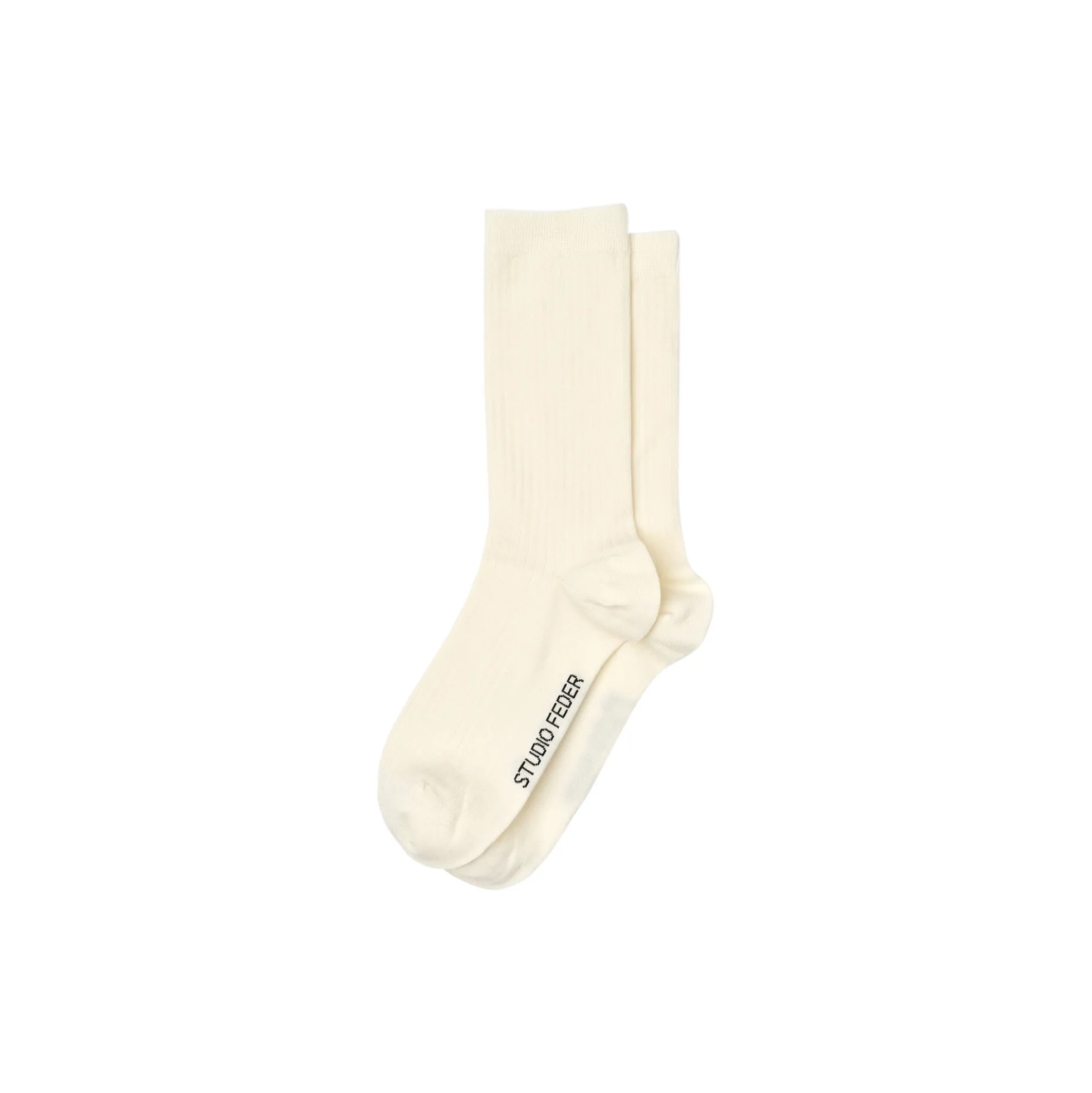 Minna bomuld sok, broken white