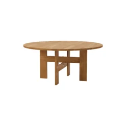Mio Table Ø160, oiled oak