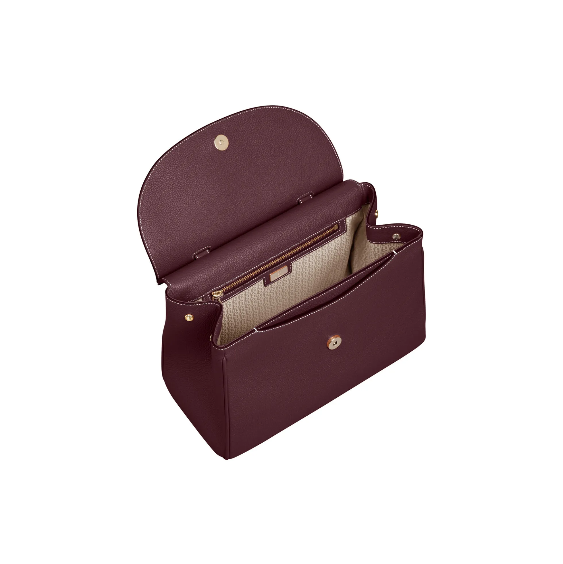 Miranda M Handbag, port red