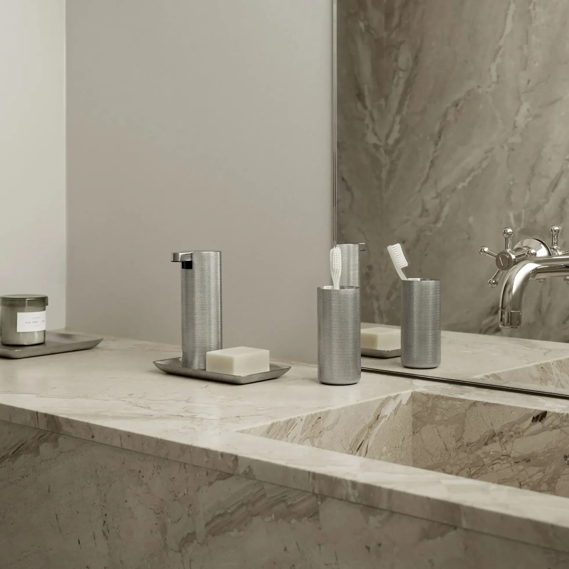 MODO ROF Sæbedispenser, stainless steel