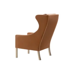 Mogensen 2204 Øreklapstolen, russet brown/lysolieret eg