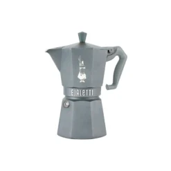 Moka Exclusive Full Induction espressokande 6 kopper, grå