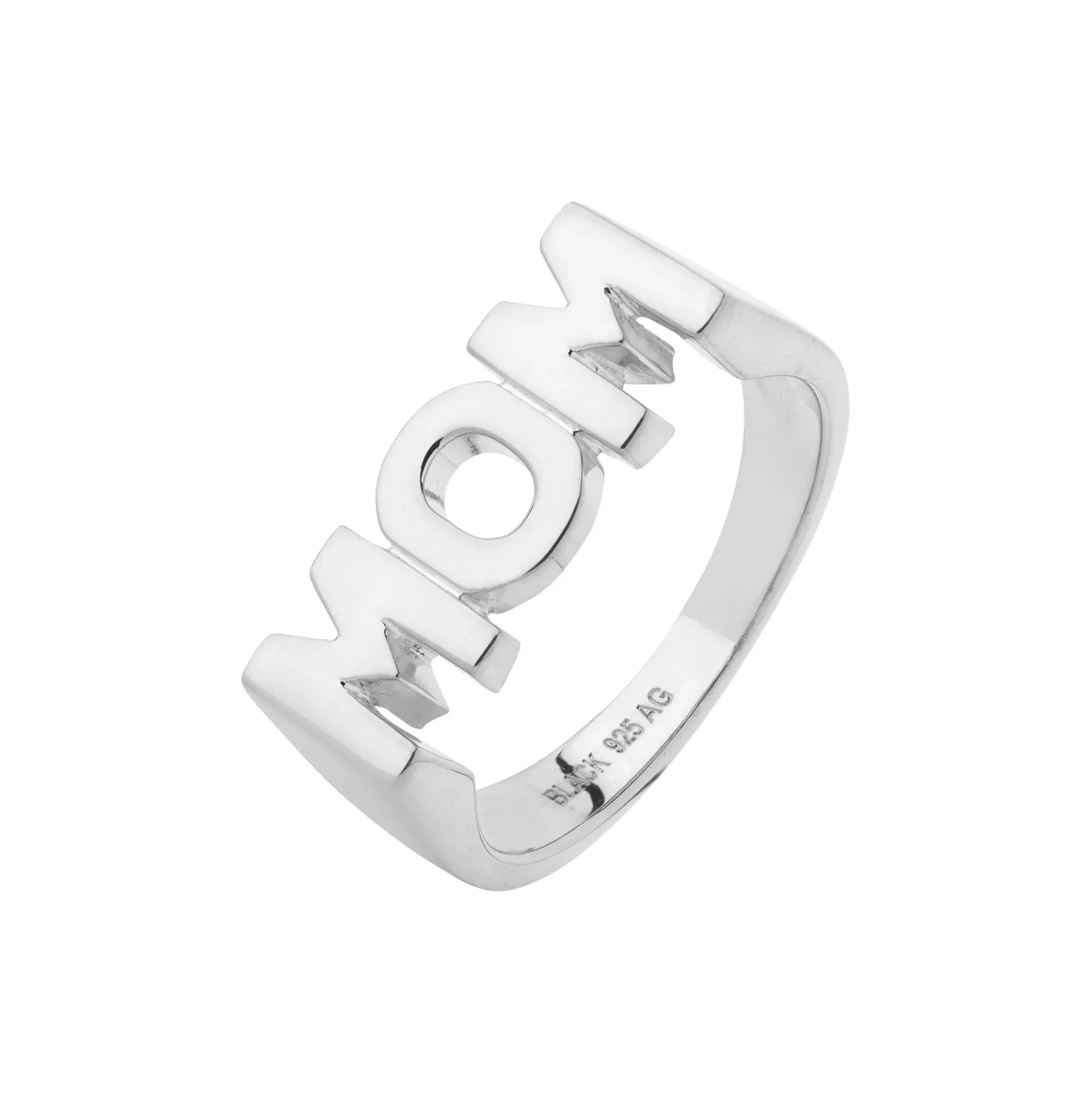 Mom Ring, silver