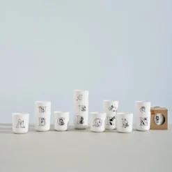 Moomin ABC kop C, moomin white
