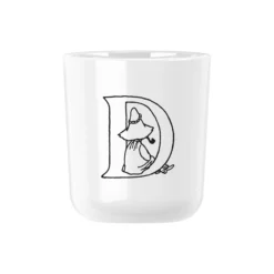 Moomin ABC kop D, moomin white