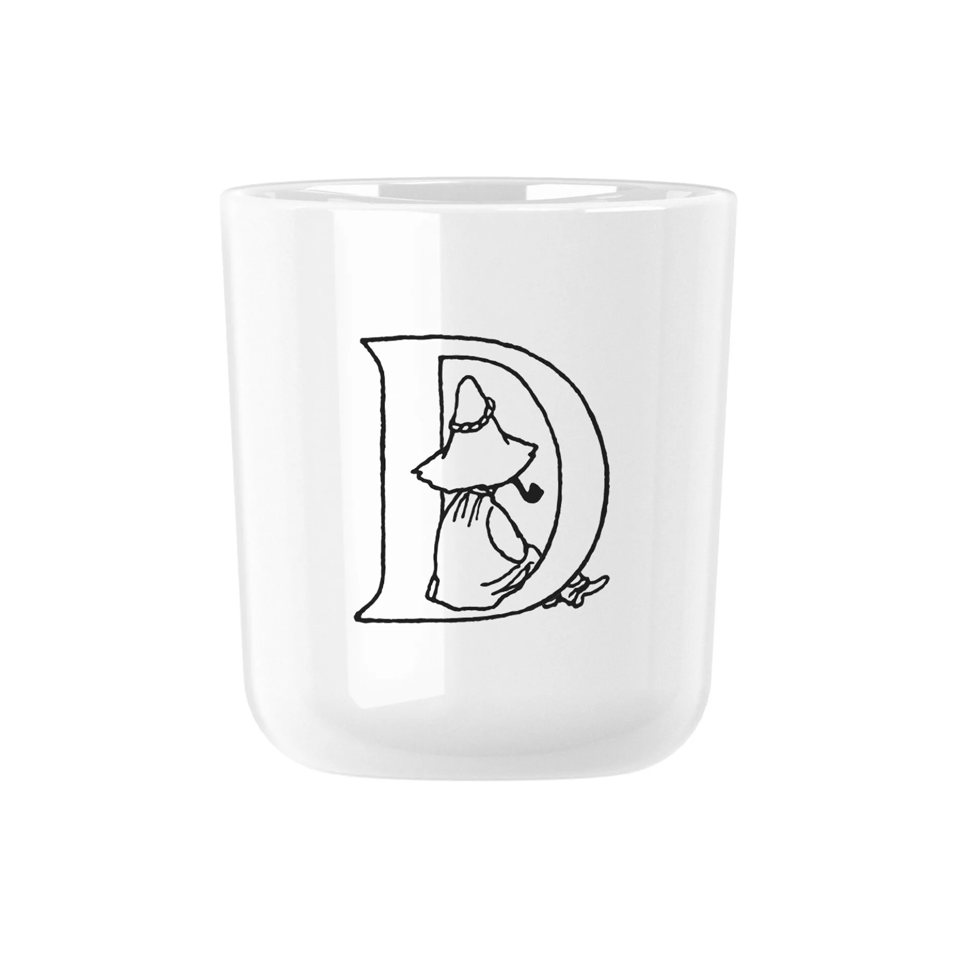 Moomin ABC kop D, moomin white