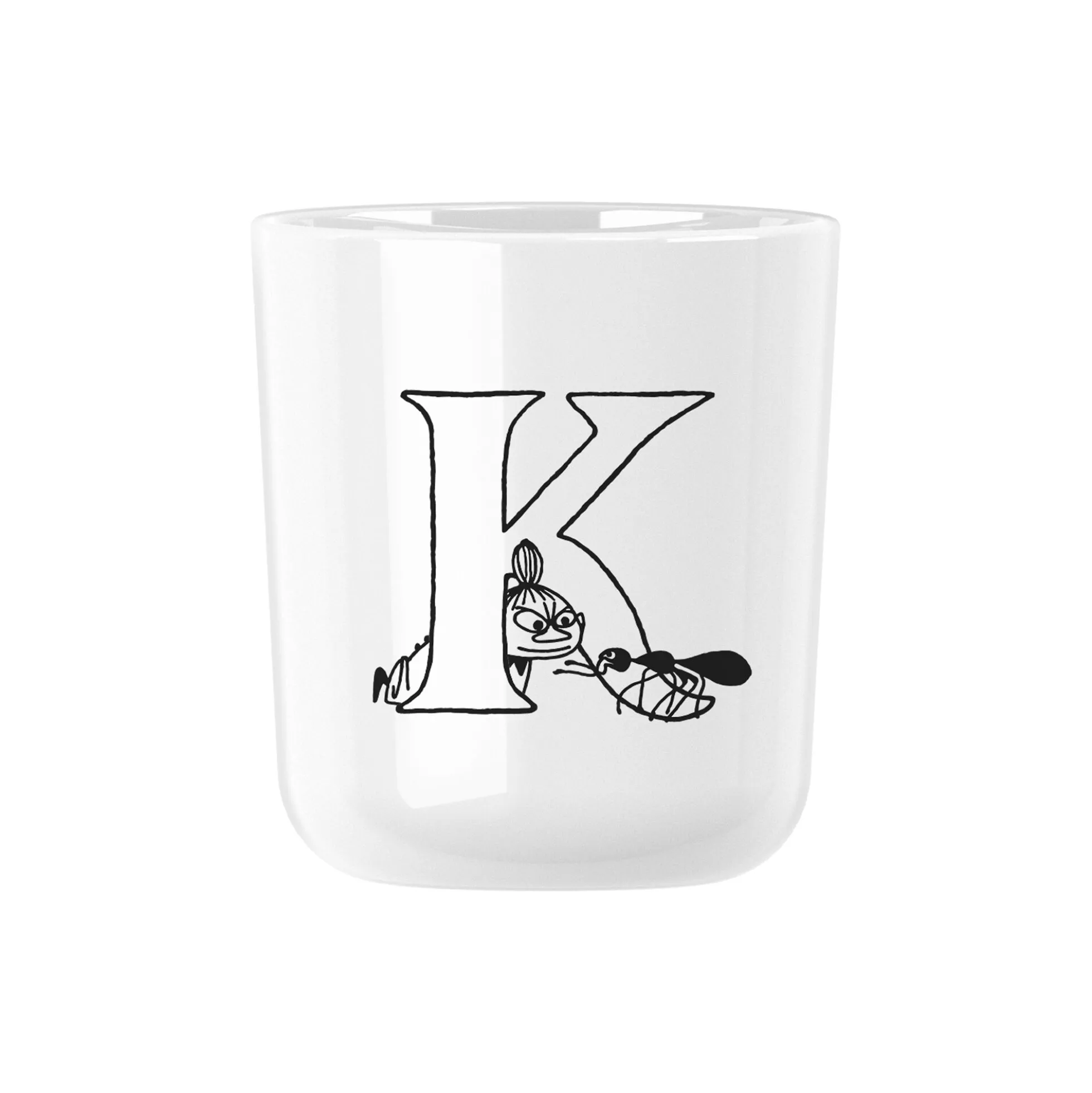 Moomin ABC kop K, moomin white