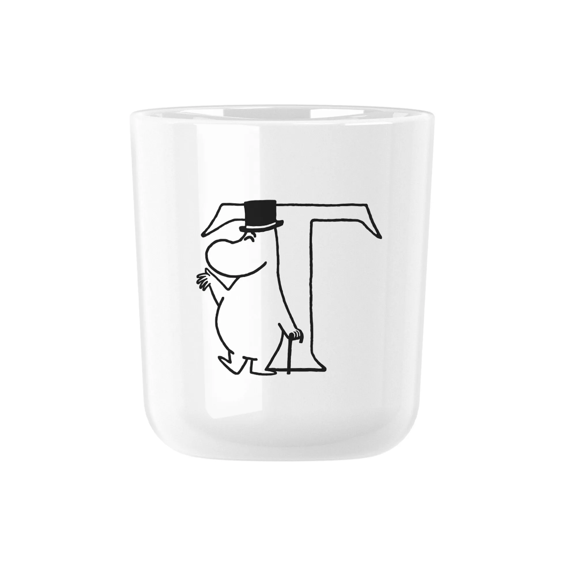 Moomin ABC kop T, moomin white
