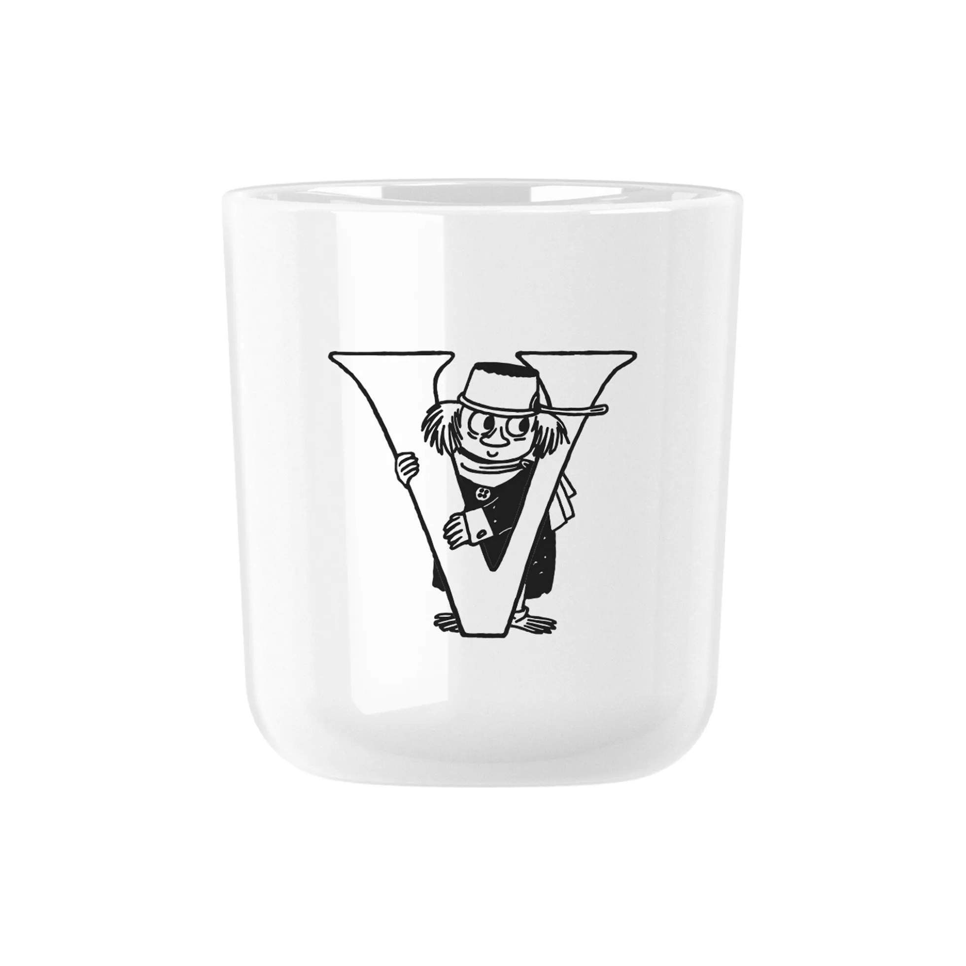 Moomin ABC kop V, moomin white