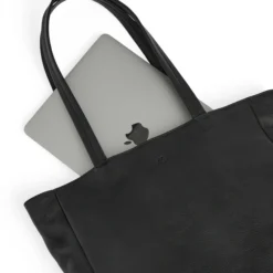 MorganMBG Shopper Soft Vintage, black w/br. gold