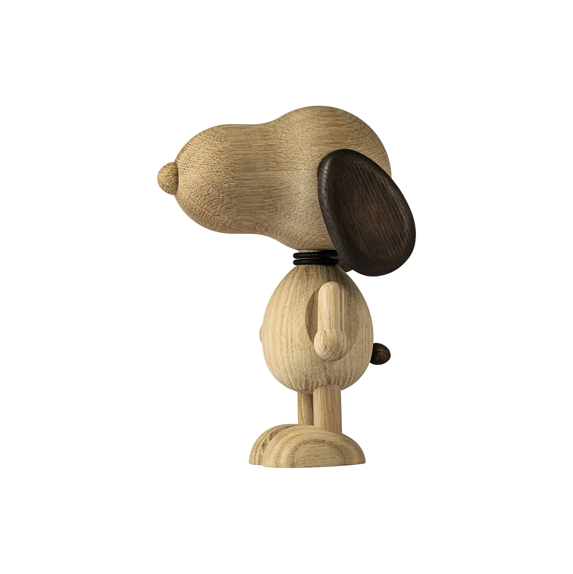 Mr. B'eagle figur, eg/røgbejdset eg