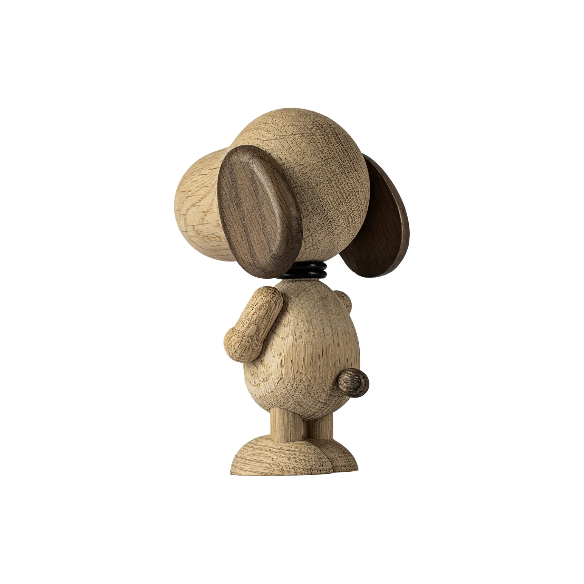 Mr. B'eagle figur, eg/røgbejdset eg