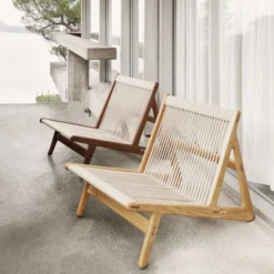 MR01 Initial Chair, oiled oak