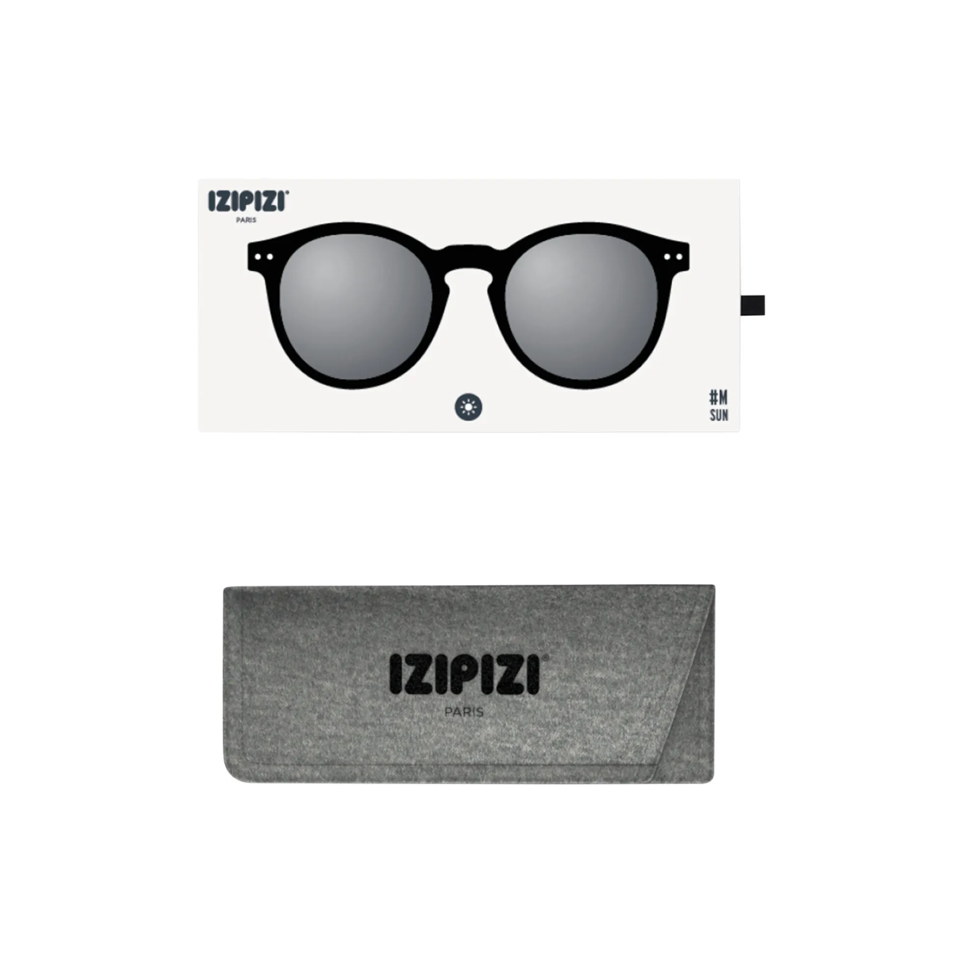 #M SUN solbriller, black