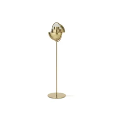 Multi-Lite Floor Lamp, brass