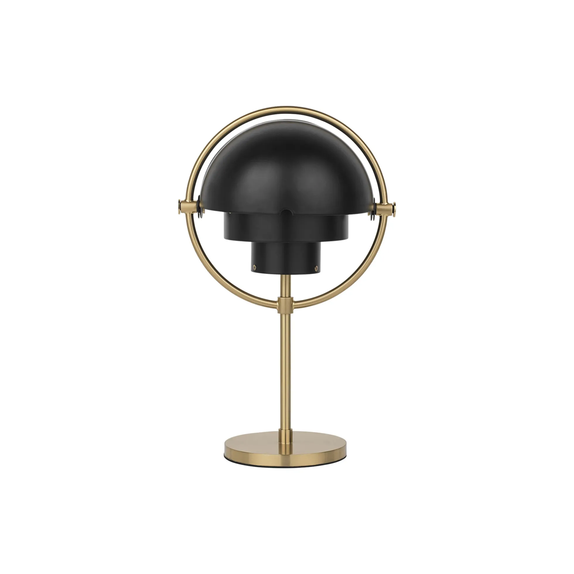 Multi-Lite Portable Lamp, black semi matt/brass