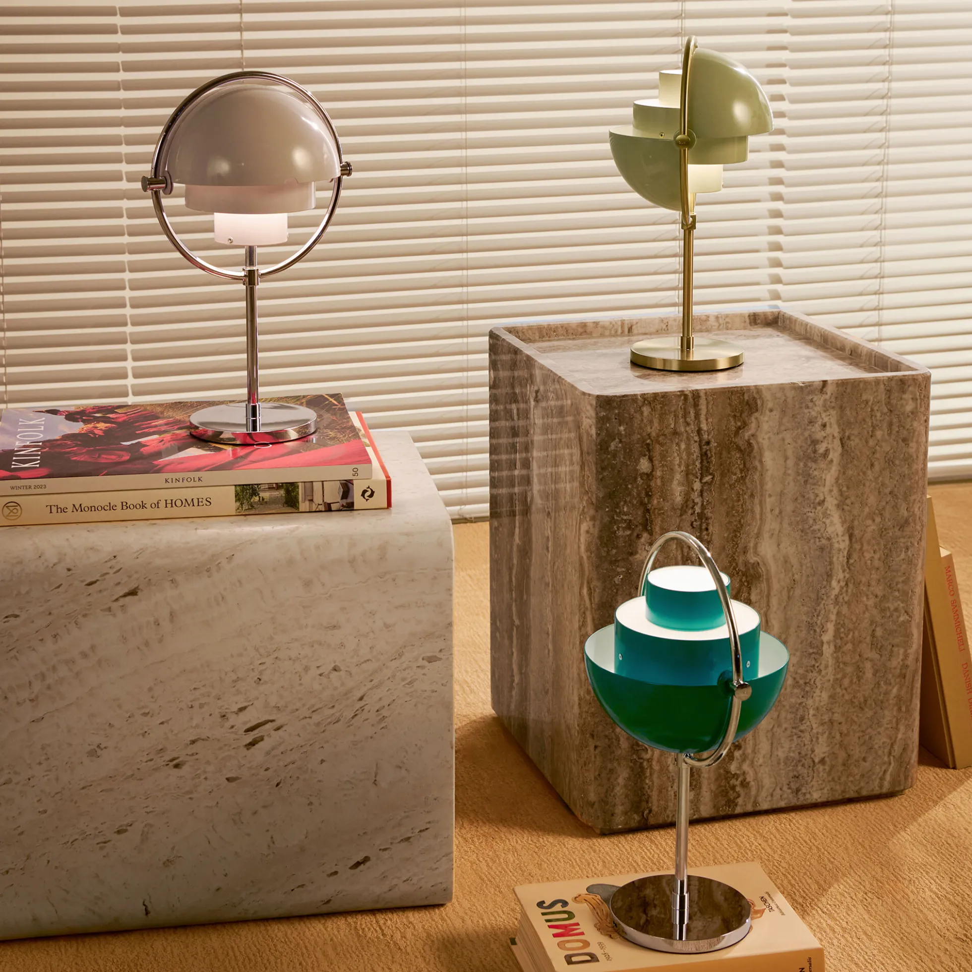 Multi-Lite Portable Lamp, pale lilac
