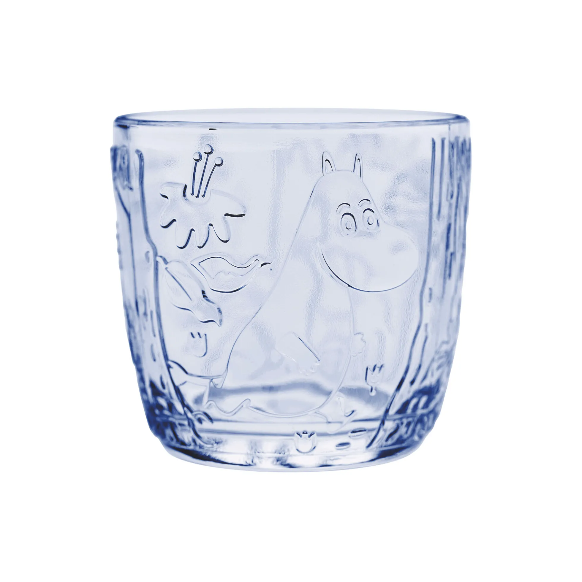 Mumi glas 2 stk., aqua