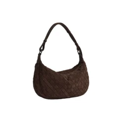 MuseMBG Bag Suede Weave, dark brown