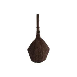 MuseMBG Bag Suede Weave, dark brown