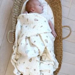 Muslin babytæppe, dreamland