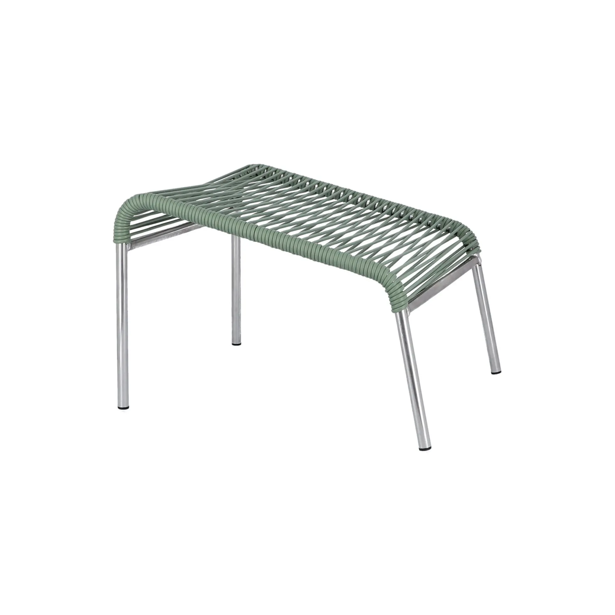 Mya Outdoor Footrest, sage green