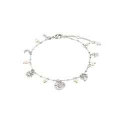 MYLAN armbånd, sølvbelagt
