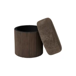 Nala Pouf, dark brown