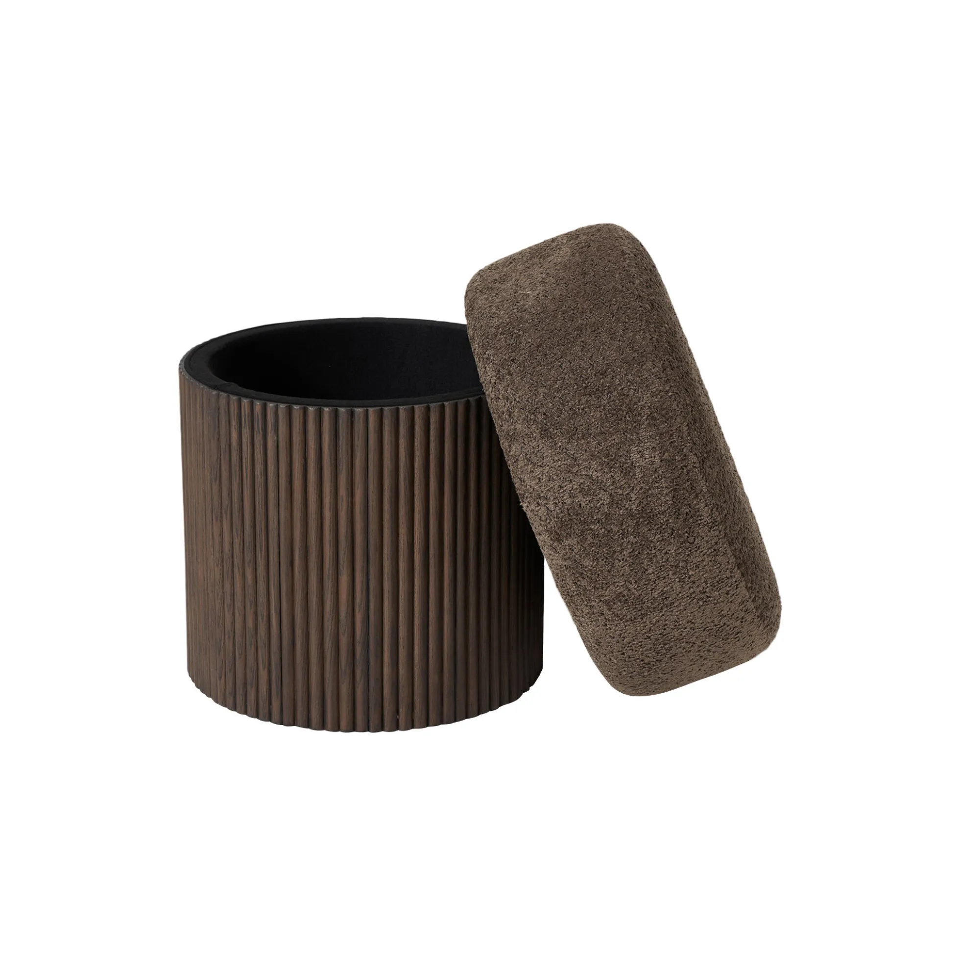Nala Pouf, dark brown
