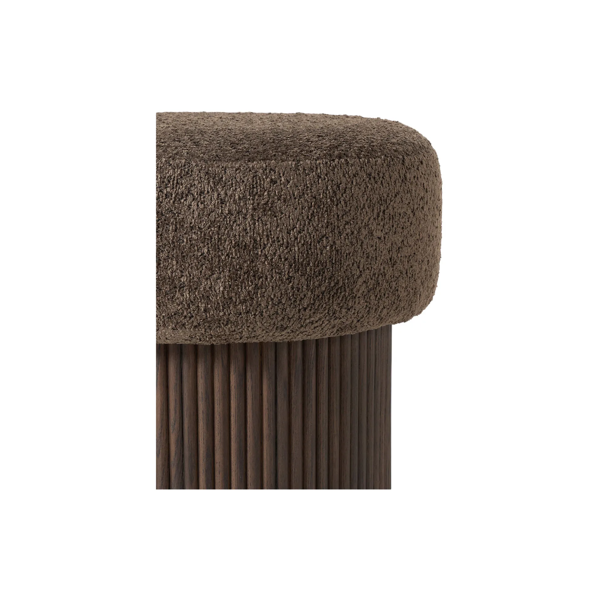 Nala Pouf, dark brown
