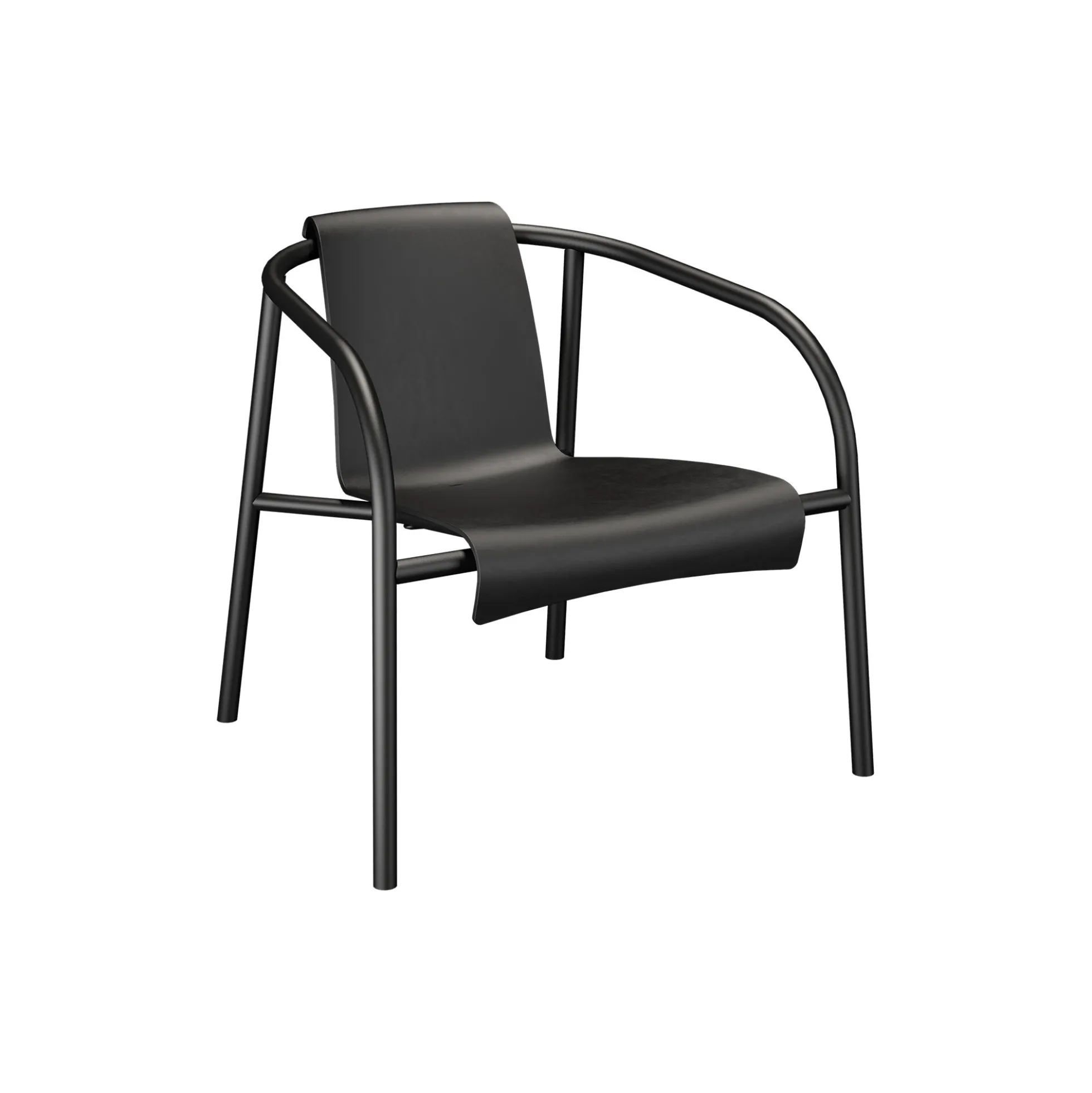 NAMI loungestol, black
