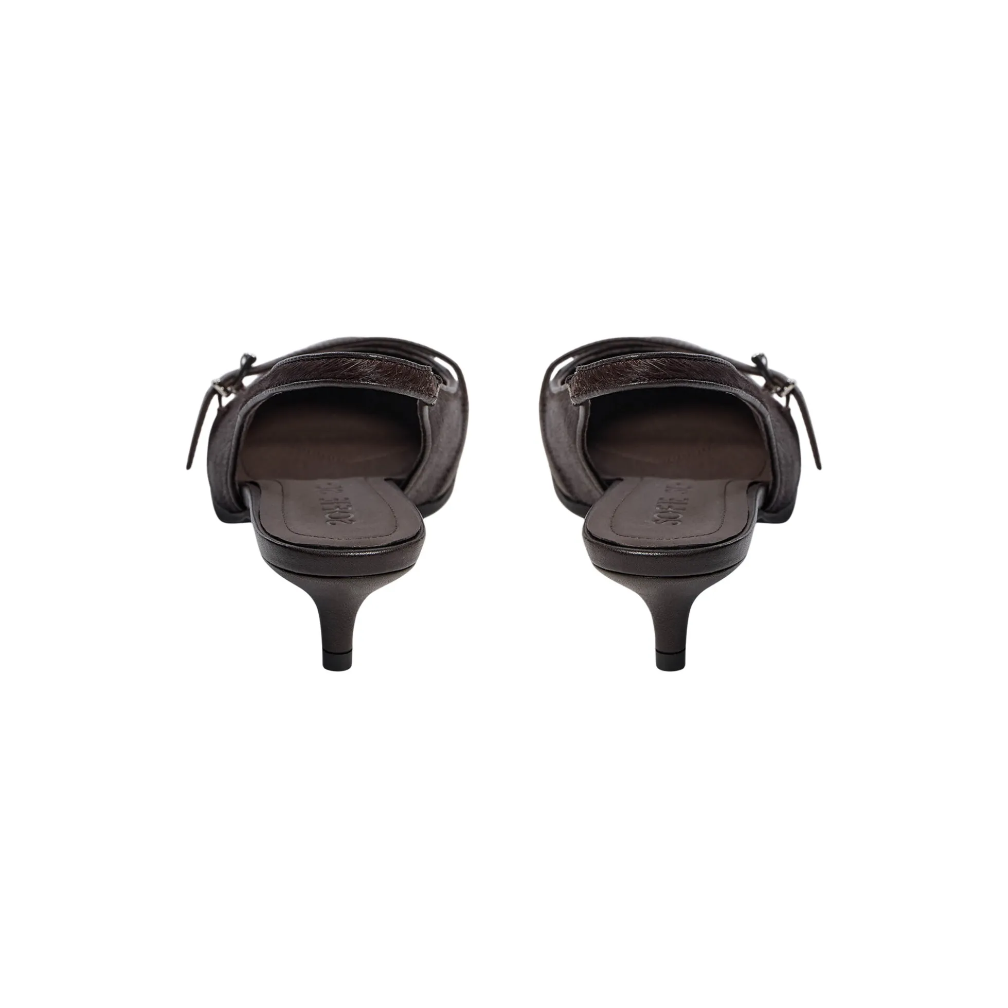NANYSW SLINGBACK, dark brown
