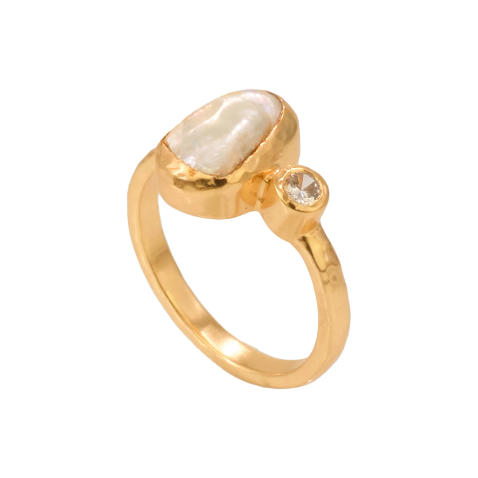 Neptune's Eye Ring, forgyldt
