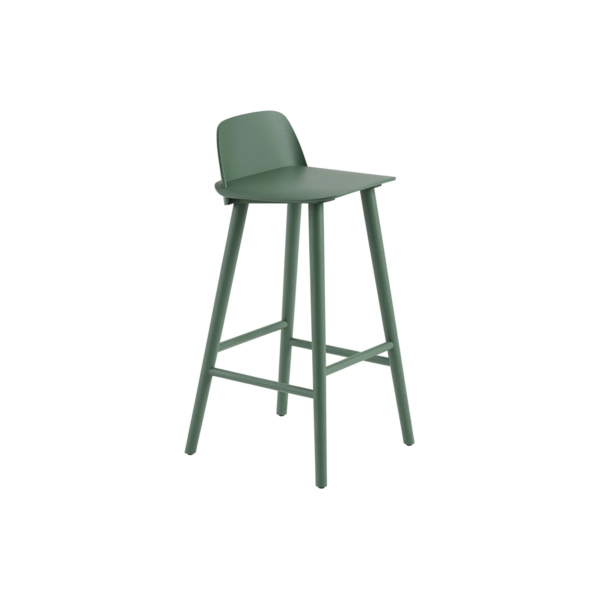 Nerd Bar stool, green