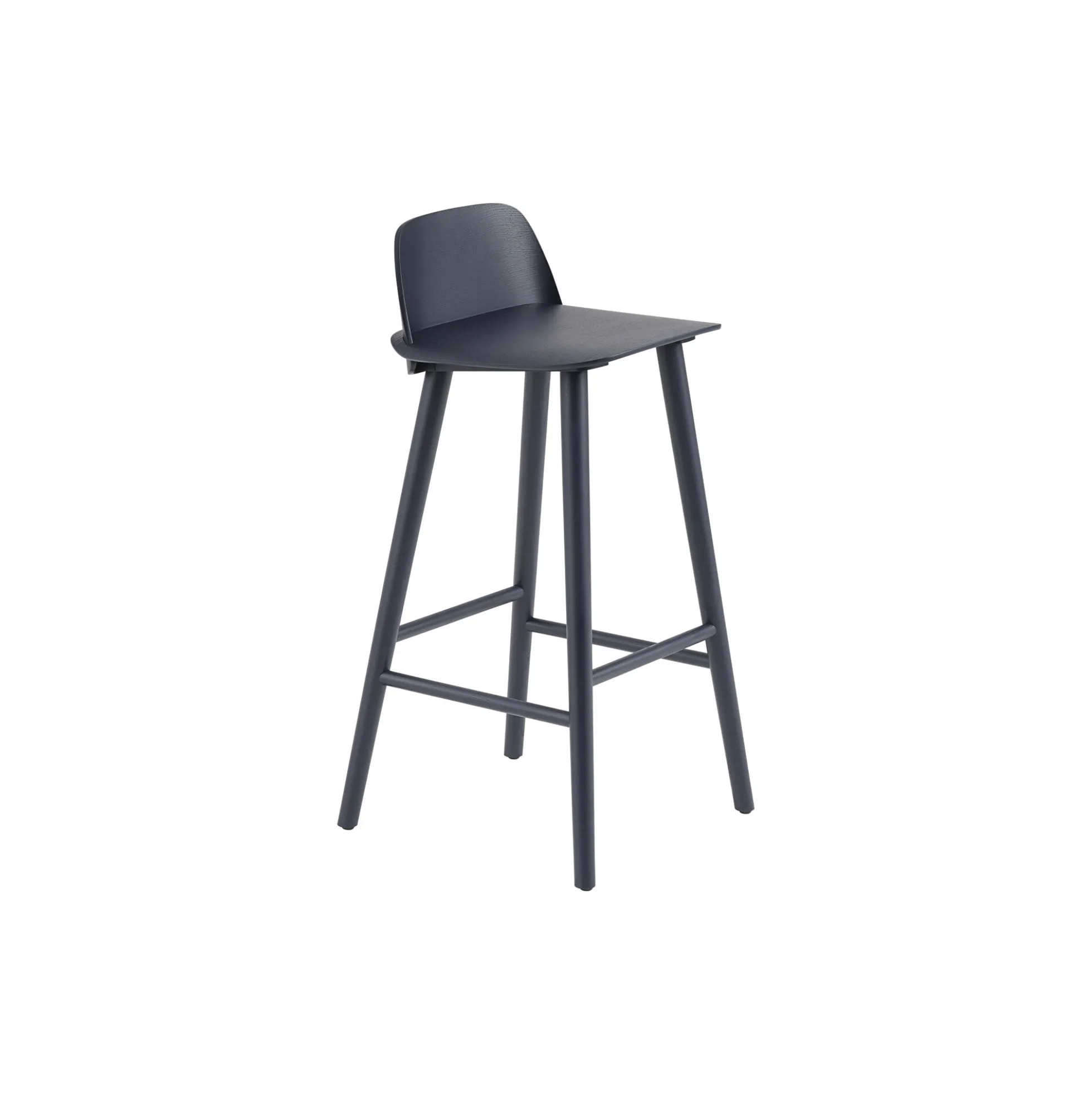 Nerd Bar stool, midnight blue