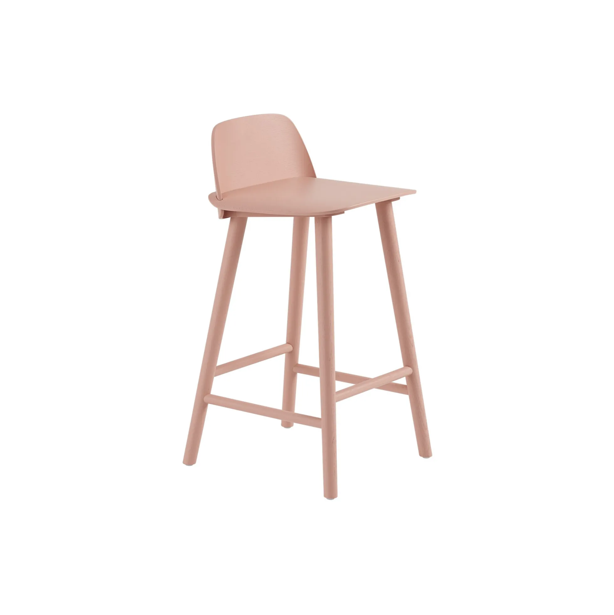 Nerd Counter Stool, tan rose