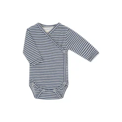 Newborn Wrap Body, navy/offwhite